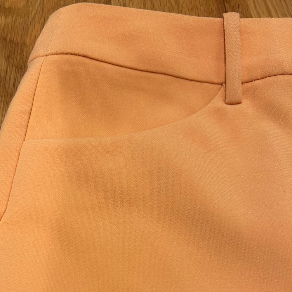 Scoop NYC Vibrant Orange Boot Cut Dress Pants with High-Waisted Design - Picture 5 of 10